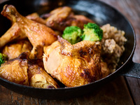 [Lunch] Our specialty roast chicken is available for lunch♪ *1.5 hour seating limit, includes 1 soft drink