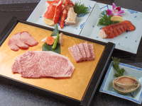 [ランチタイム限定価格]月の宴(飲み放題)(120分）上焼肉とボイル蟹＆オマール海老食べ放題飲み放題