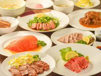 B course: Food only, 8 dishes, 7,370yen