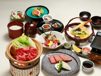 ランチ＆日帰り温泉プラン【飛騨牛贅沢御膳】