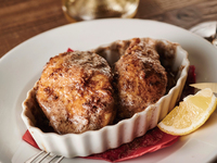 Extremely thick cut roast beef course