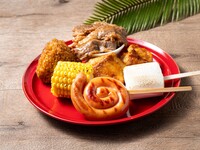 【シーサイドDXエリア】BBQキッズセット小学生限定（ソフトドリンク飲み放題付き）