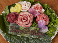 Meat bouquet anniversary plan