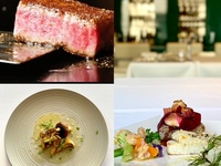 A コース　メインは仙台牛赤身ステーキ 全12品