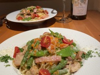 Lunch — Weekdays Only: Pasta Set（￥1,400）