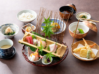 五種類のお造り昼膳
