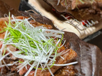 Shark fin and Kuroge Wagyu teppanyaki course