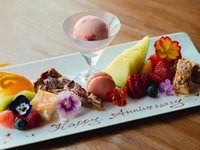 【17時ご予約限定 | ディナーコース】 コース料理全5品 デザートの盛り合わせ付き 