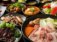 Choose from our luxurious hotpot course ◎2 hours all-you-can-drink included