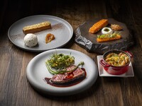 選べる前菜とメインを含む全4品ディナーコース「チャード」