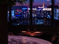 【窓側席確約】蝦夷鹿のアッローストやフォアグラ、タラバ蟹などディナーコース9品