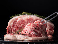 ≪Dinner≫グリルステーキ（なにわ黒牛ロース肉）　温野菜添え ～和風ソースor洋風ソース～