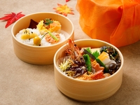 [Lunch at Kikugetsutei in Ritsurin Garden] Seasonal bento(includes matcha and sweets)