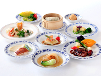 季節の中華コース＆フリードリンク付き16,500円