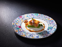 【ランチ】市場からの鮮魚と指定牧場の新潟県産牛のコース