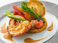 （ディナー）八幡浜産伊勢海老のロースト