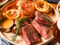 【2025忘年会】【乾杯ドリンク付き】メインはUS産アンガス牛チャックアイステーキ！2025デリリウム贅沢コース...4,600yen 2名様~