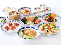 季節の中華コース＆フリードリンク付き14000円