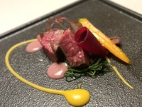 ディナーコースB　25,000ペアリングワイン7杯付き　4/1～