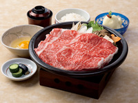 三重 柿安牛 すき焼御膳