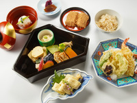 Yuba dishes (tempura)