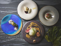 Dinner course with sparkling wine toast "RACCOLTO"