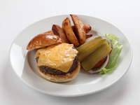 【Lunch】ーTHE BENJAMIN BURGER SETー熟成肉のハンバーガー（※コースのみ）