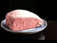 Omi beef fillet steak or sirloin steak 200g -Take-