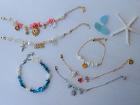 Making a pebble bracelet