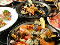 HP reservation only!! [Best rate plan | Dinner] La Bodega Double Paella Course [All-you-can-drink included] [4 people or more]