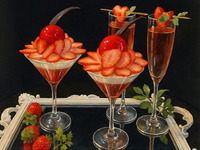 Special Parfait Plate Set ◆ラフランス ver.◆