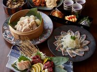 【90分飲放付】九州郷土料理堪能コース【極】 10品6500→5500円(税込)