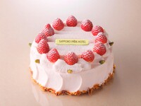 【デコレーションケーキ】4号ストロベリー（直径 約13cm）