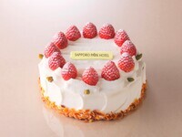 【デコレーションケーキ】5号ホワイト（直径 約16cm）