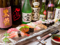 おまかせ寿司会席　14,300円コース 