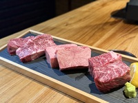 広島で一番分厚いお肉 ３種盛り合わせ
