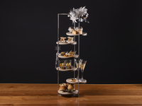 　【Appetizer Food stand +Free Flow +シェフお勧めのメインディッシュ付】MOONLight High Tea -2025  Winter-