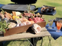 From 17:00 [Includes all-you-can-drink soft drinks] A little luxury with meat and sea ♫ BLUNO empty-handed BBQ!!