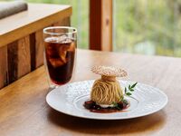 スペシャルデザート【モンブラン】＆こだわりコーヒー