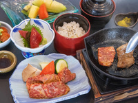 [Senagashima lunch set] Senagashima steak set