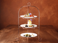 【平日アフタヌーンセット】リザランの午後を彩るティースタンドプラン(100分制)