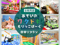 【开业庆典/仅限周六、周日、节假日/3小时套餐】附无限卡拉OK！深受有孩子的家庭欢迎♪尽情探索整个设施！莫利科公园一日游计划