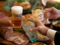 【土日ランチ】団体プラン　90分飲み放題付！　※10名様以上　