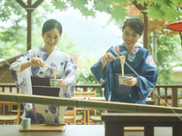 流しそうめん会席