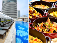 [Adults] Afternoon pool (13:30-17:30) & Main building 2nd floor dinner buffet (17:00 or 17:30-90 minutes) 💙 Weekdays only / Limited quantity 💙 August (Excluding Obon)