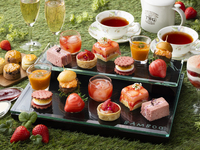 [3-hour system for a relaxing stay] Summer strawberry afternoon tea with sparkling wine or cocktails ★ Friday and Saturday (reservations at 18:00) [Only available on weekend nights when live jazz music is performed]