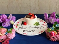 【Dinner Anniversary Course】Tボーンステーキ、ホールケーキ含む全８品＋乾杯スパークリング付き！