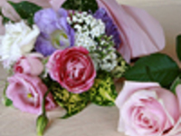 【オプション】【お誕生日や記念日に最適】　お祝いの花束