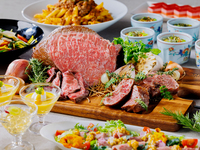 【ディナー】夏のステーキとローストビーフ食べ放題（大人）