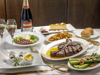 本杰明牛排馆 × 巴黎之花 含瓶套餐 - 至福的牛排和香槟飨宴 全6道菜